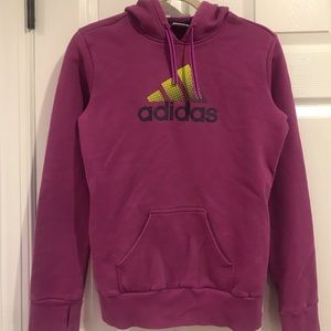 Adidas Purple Hoodie